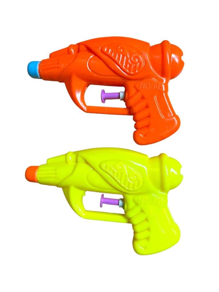Mini Holi Pichkari Water Gun, Pack of 2, Small Water Pistol for Kids