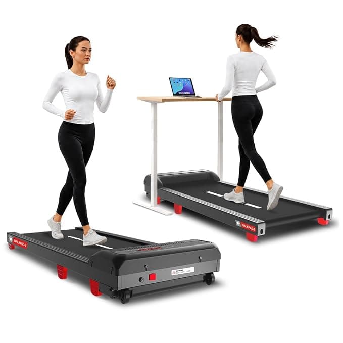 PowerMax WalkPad-2 Under-Desk Walking Pad Treadmill (3 HP, 110kg) at ₹8,999 (70% Off) – Amazon
