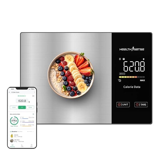 HealthSense Digital Kitchen Weighing Scale at ₹1,399 (44% Off) – Amazon