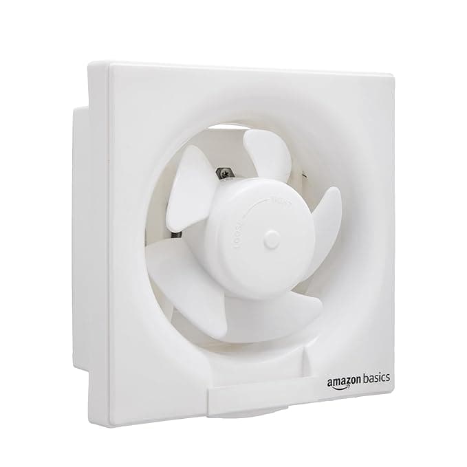 Amazon Basics 10" Ventilation Exhaust Fan (40W, 5 Blades, Low Noise) at ₹833 (60% Off) – Amazon
