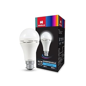 Havells 8.5W LED Emergency Bulb @169. – Amazon