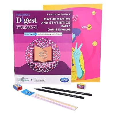 YOUVA Navneet Mathematics Study Kit 4 Part 1 (1 Digest + Long Book + 2 Pencils + Sharpner + Eraser + Scale) at ₹133 – Amazon