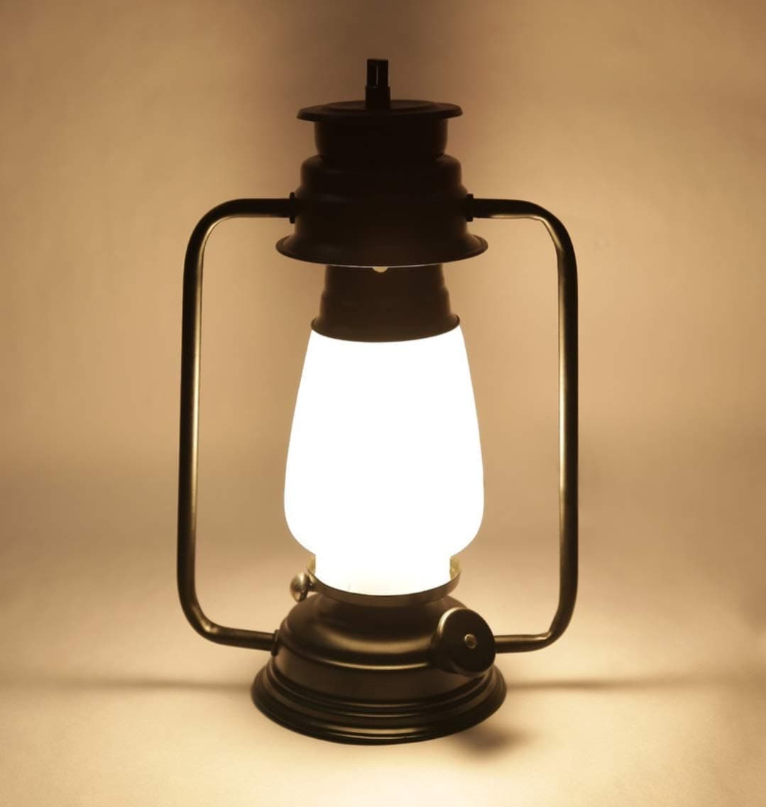 Tu Casa Milky White Glass Wall Lantern — 9W, Black Metal Base