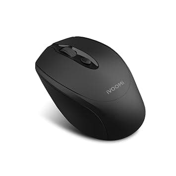 iVOOMi AVNI Bluetooth Wireless Mouse, Silent Click, Adjustable 1600 DPI, 15m Range, Wireless Mouse for Laptop, PC, MacBook, Windows, macOS, at ₹199 – Amazon