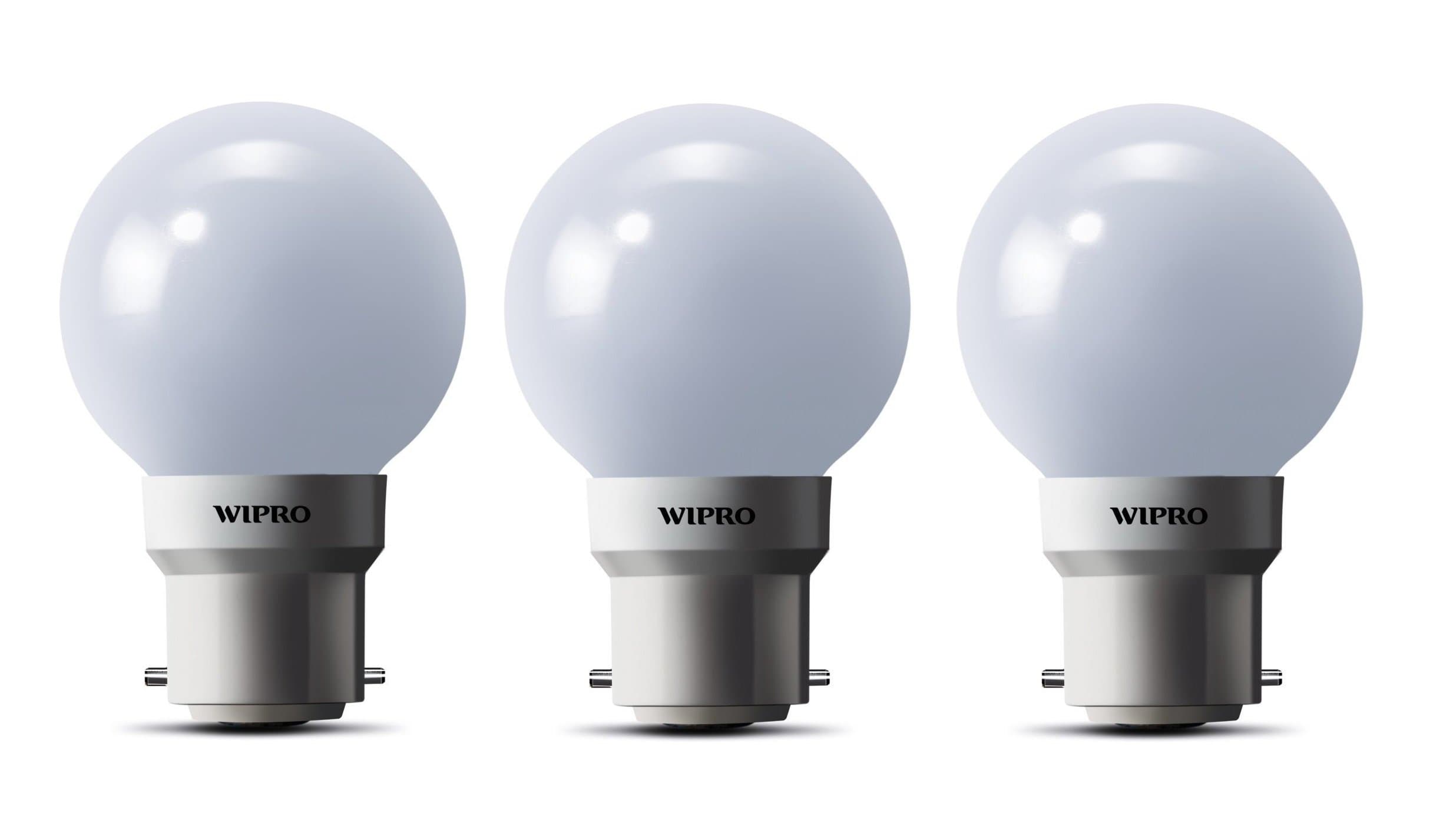 wipro Safelite 0.5W LED Night Lamp (Pack of 3) at ₹117 – Amazon