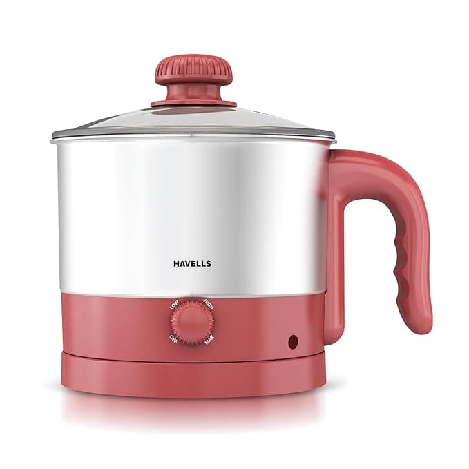 Havells Culinox 1.2L Multicook Kettle at ₹1,279 (44% Off) – Amazon