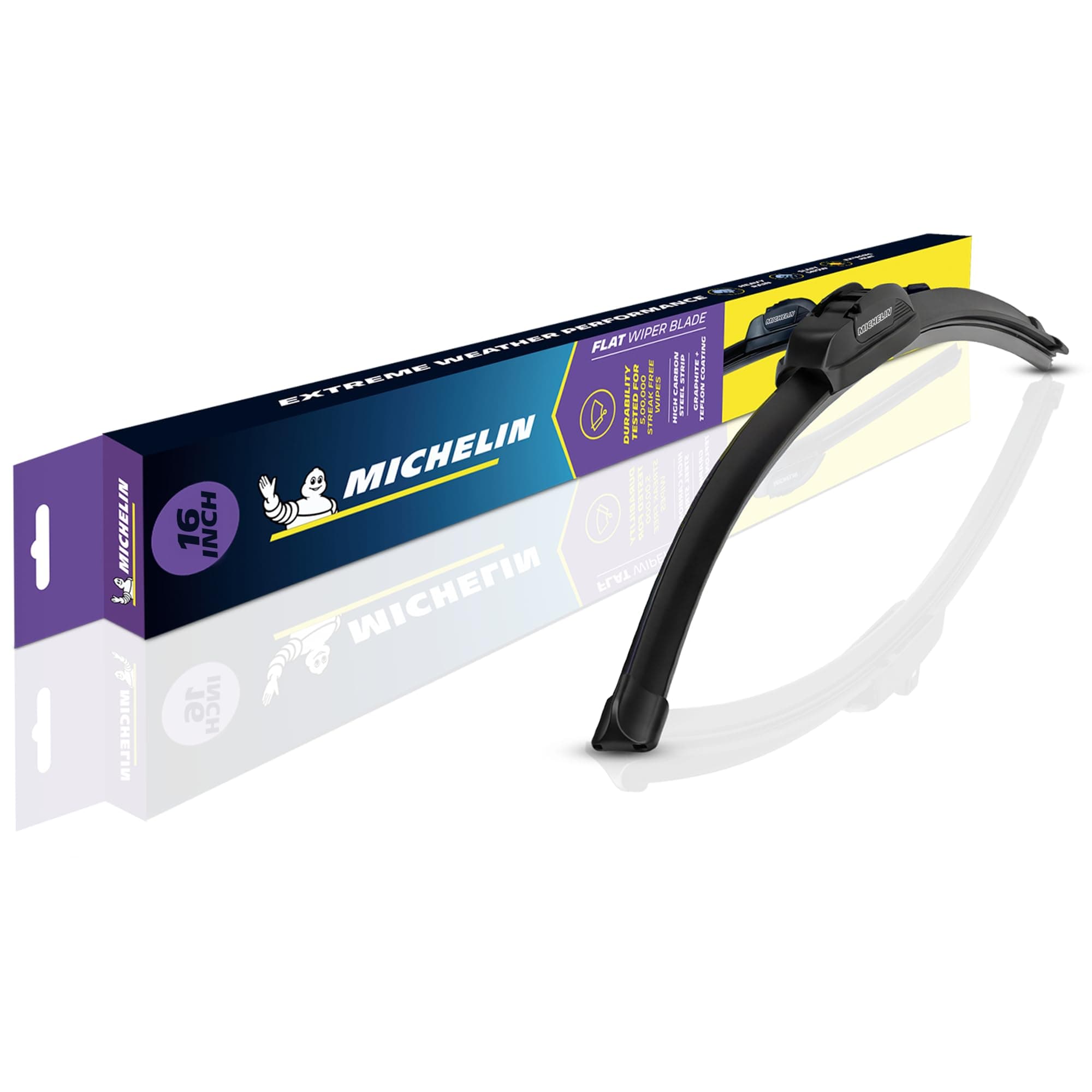 MICHELIN Premium All-Weather Wiper Blade, High-Carbon Steel at ₹350 – Amazon