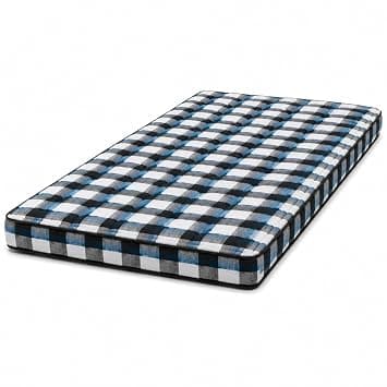 Box Bordered Cotton Mattress 3 x 6 Feet | 4 Inch Thick Cotton Filled Gadda | Foldable Floor Mattress for Sleeping, Guest Bed, Hostel, Home & at ₹799 – Amazon