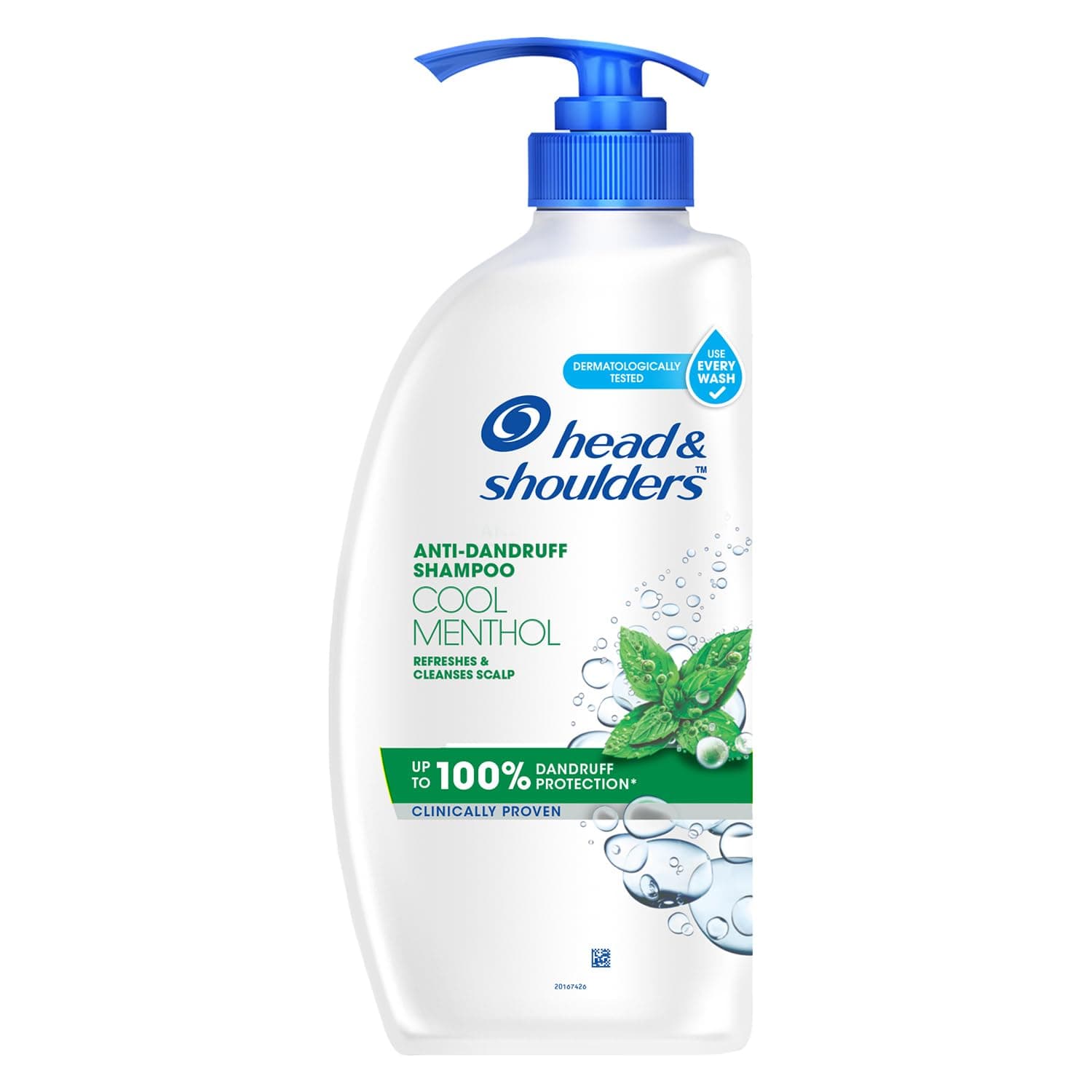Head & Shoulders Anti-Dandruff Shampoo Cool Menthol, 650ml, For Men and Women