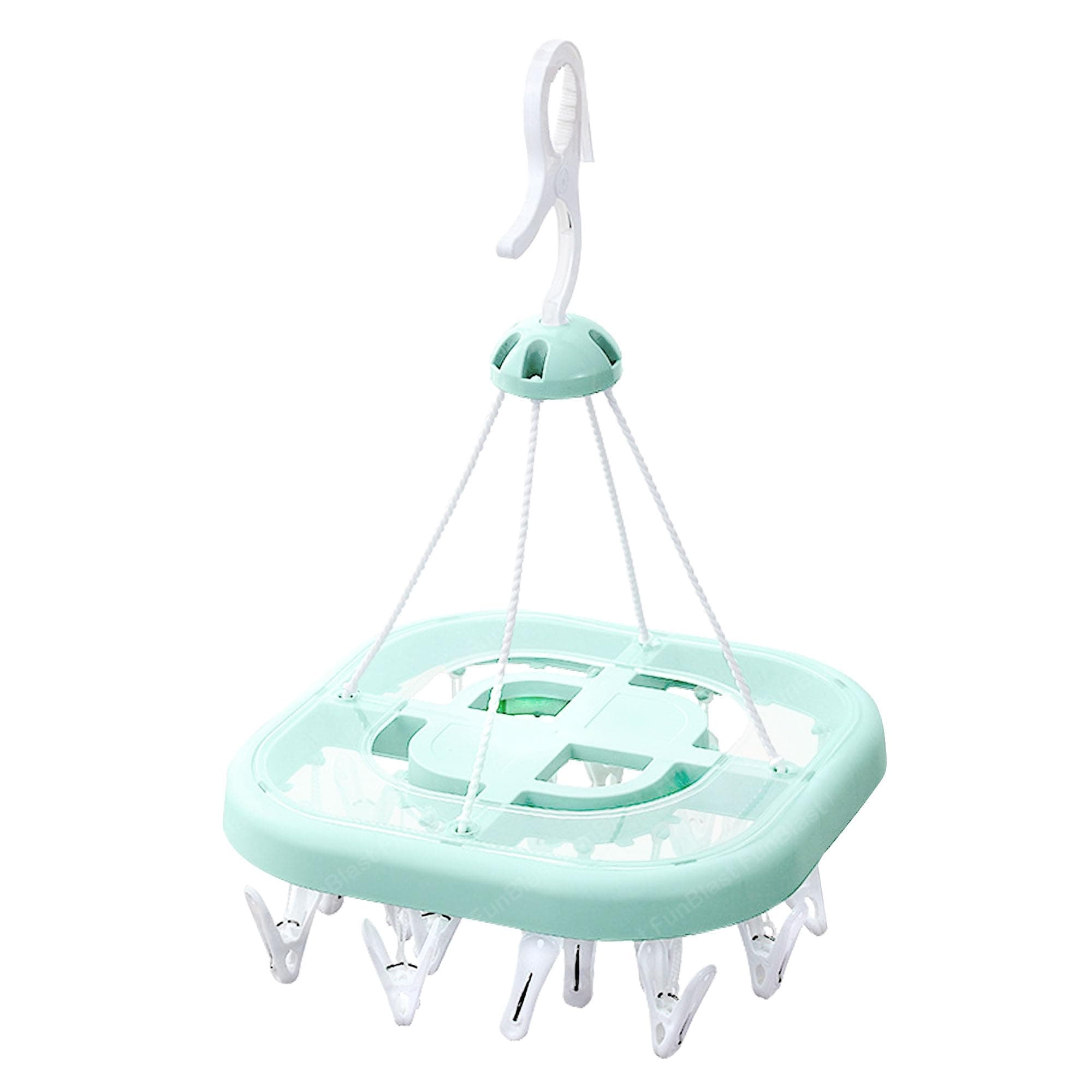 FunBlast Baby Cloth Drying Hanger, Multi-Clip Rack