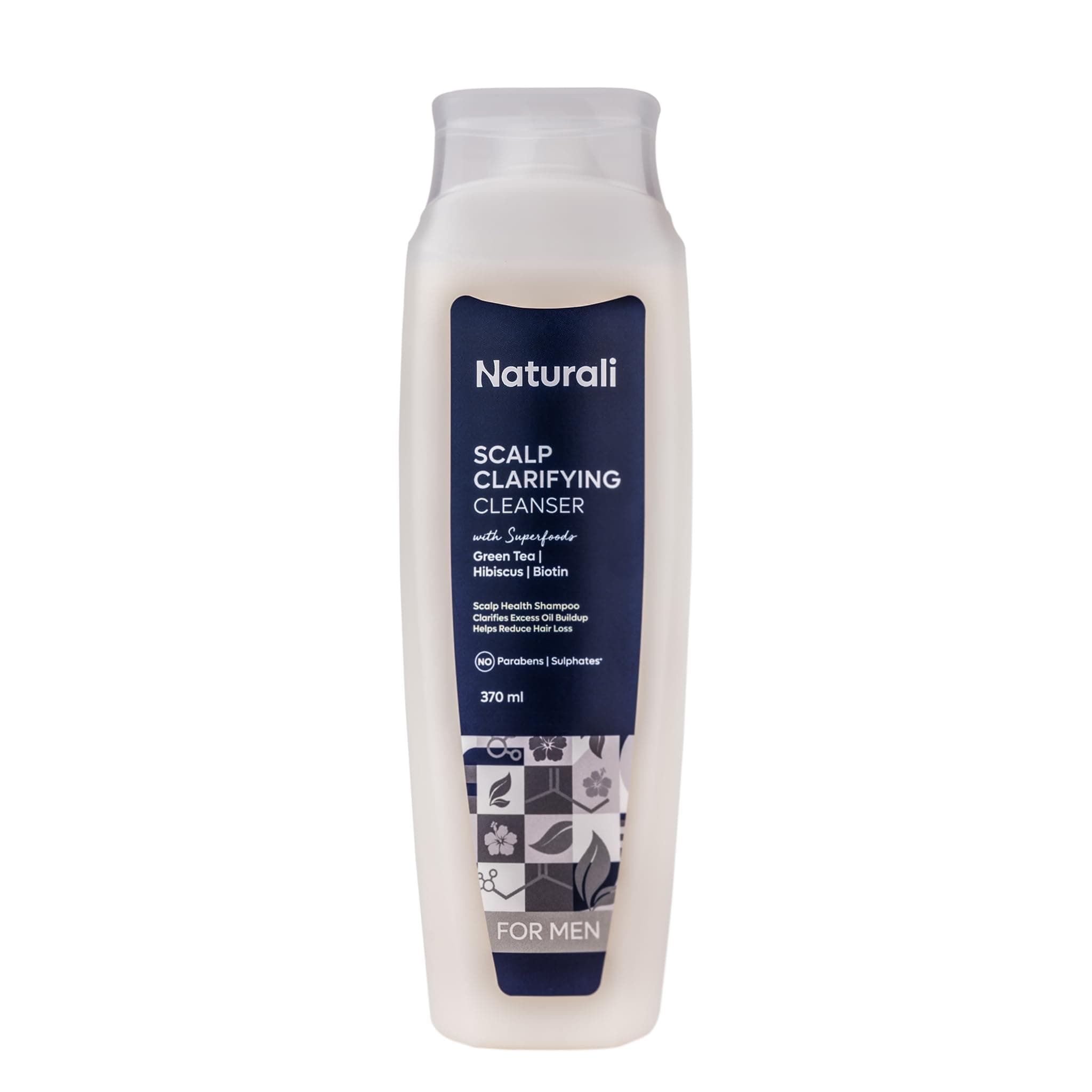 Naturali Scalp Clarifying Anti-Dandruff Shampoo with Green Tea & Biotin