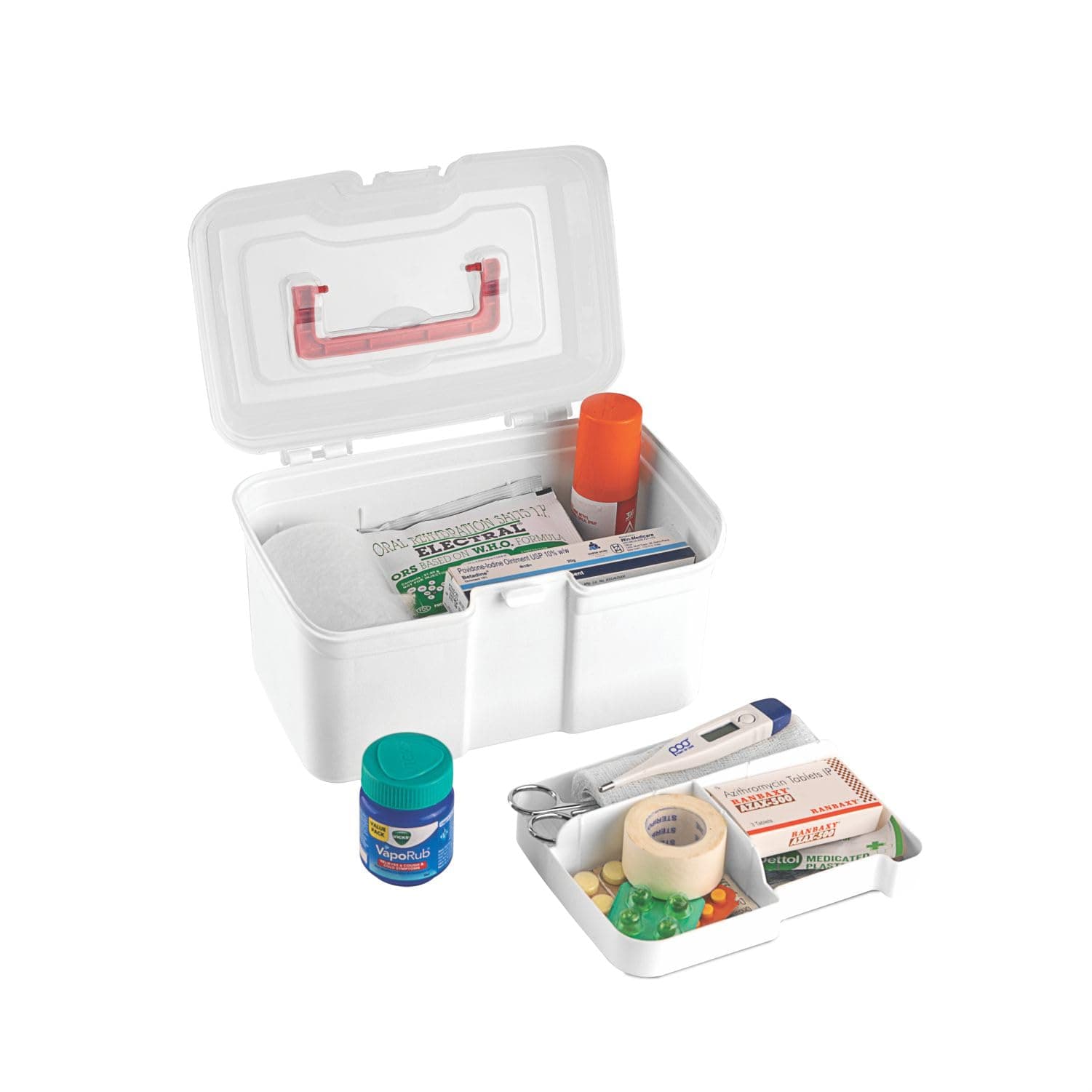 Signoraware Rectangular Multi-Purpose Storage Box (White)
