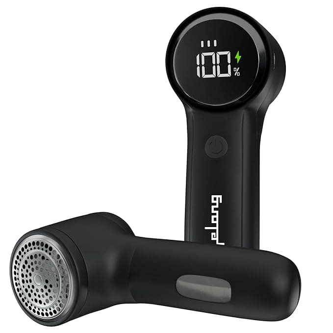 Lifelong Rechargeable Lint Remover for Clothes with LED Display | Fabric Shaver for Woollen Sweaters, Cotton Clothes, Sofa Covers etc | Dust at ₹775 – Amazon