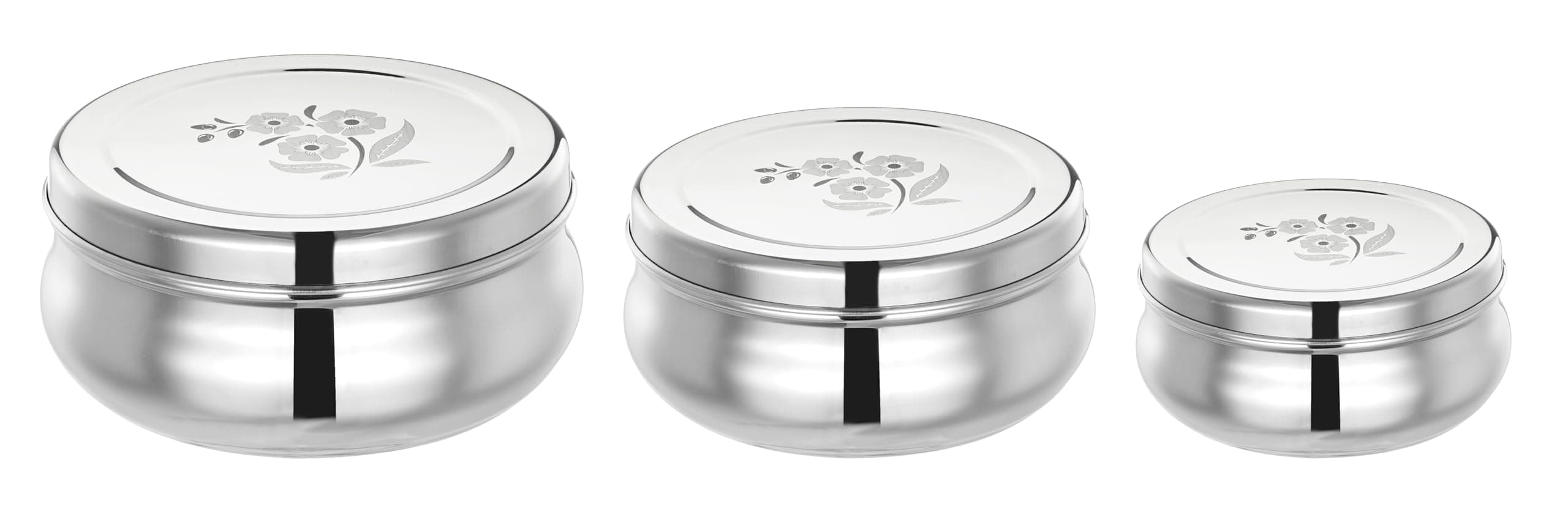 Amazon Solimo Belly Puri Dabba Set @ ₹352