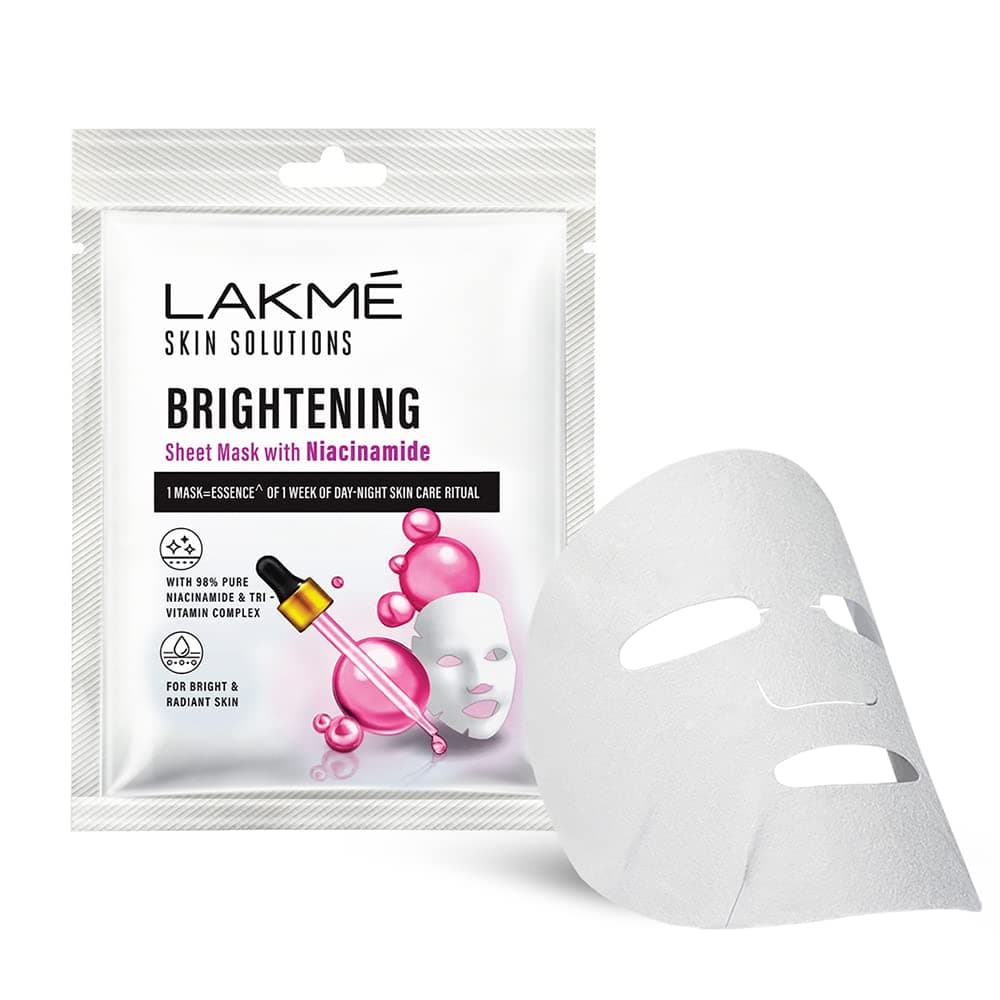 Lakmé Skin Solutions Brightening Sheet Mask