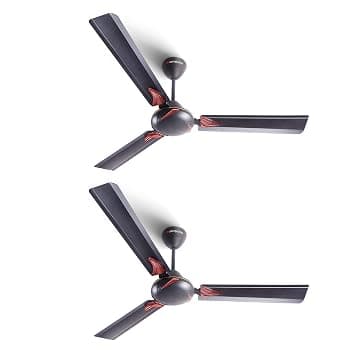 Longway 1200mm Anti-Dust Decorative Ceiling Fan (Pack Of 2) @2349. – Amazon