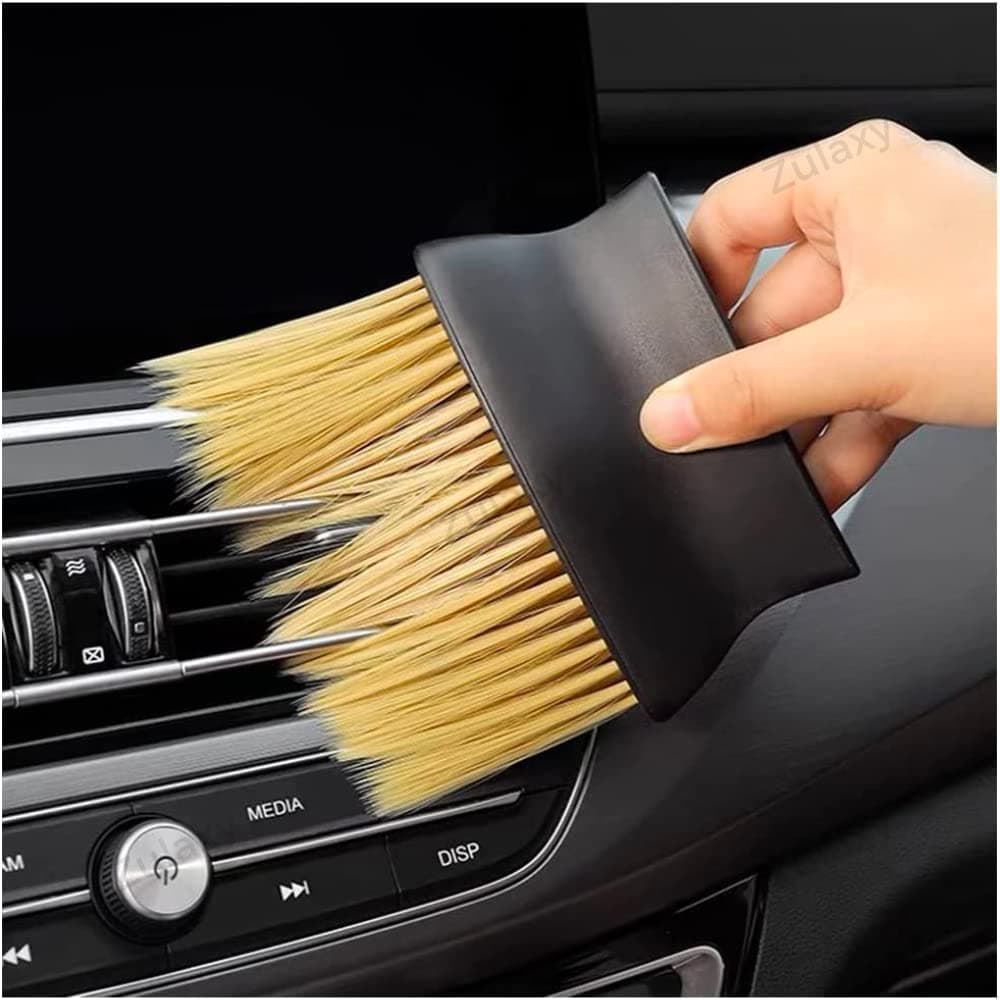 Zulaxy Car Interior Plastic Cleaning Brush, Car Cleaning Accessories, Multipurpose Car Ac Vent Dirt Cleaner Brush For Car Interior, Laptop Keyboard, Electronic Gadgets Smooth Cleaning Brush at ₹249 (75% Off) – Amazon