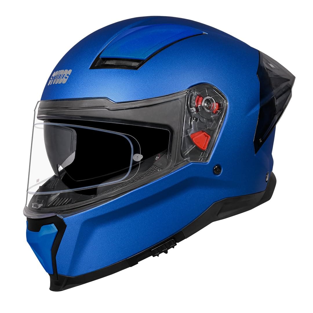 STUDDS Helios Full Face Helmet (ISI + DOT Certified, Antifog Lens) @ ₹2936