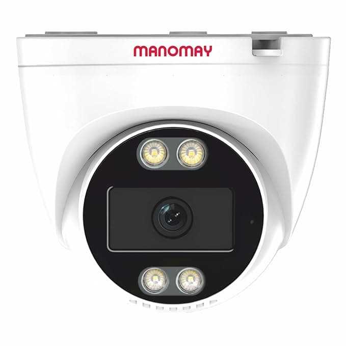 MANOMAY 3MP 4G Dome Security Camera at ₹2,279 (59% Off) – Amazon