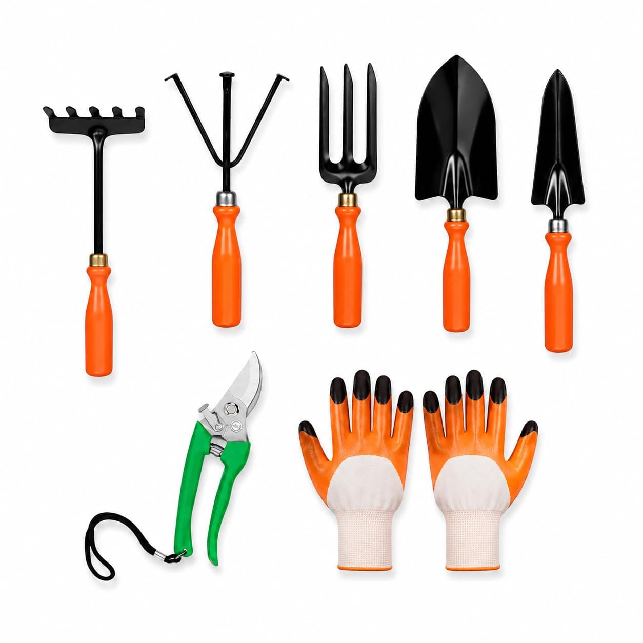 7-Piece Gardening Tools Kit for Home Garden