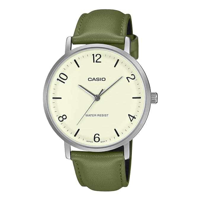 Casio Enticer MTP-VT03L-7BDF Analog White Dial Men's Watch at ₹1,747 (50% Off) – Amazon