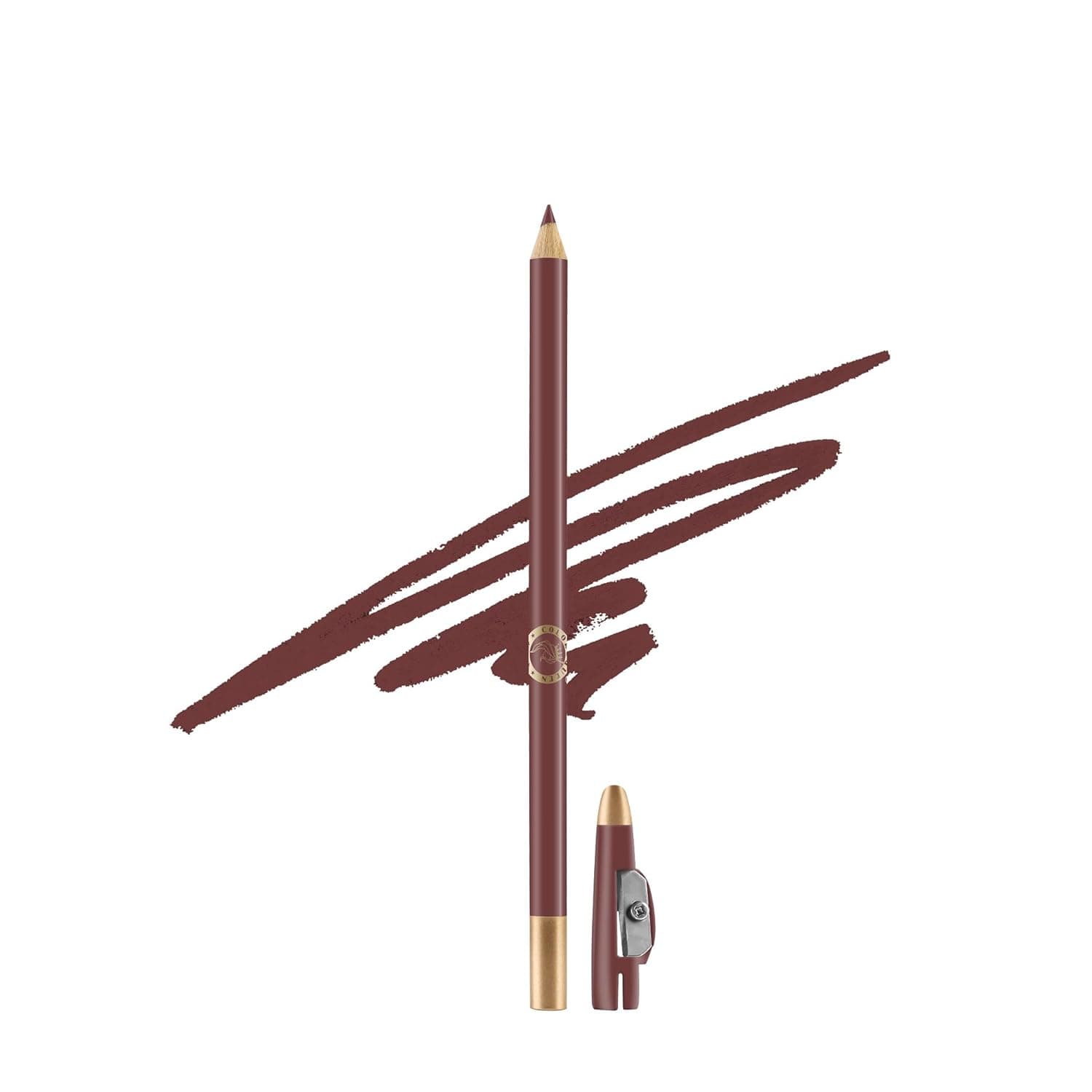 Colors Queen Matte Eyeliner & Lip Liner Enriched with Vitamin A & E | Smooth Application | Highly Pigmented | Long Lasting Lip Liner Pencil with Inbuilt Sharpener (02 - Chocolate Brown) at ₹59 (70% Off) – Amazon