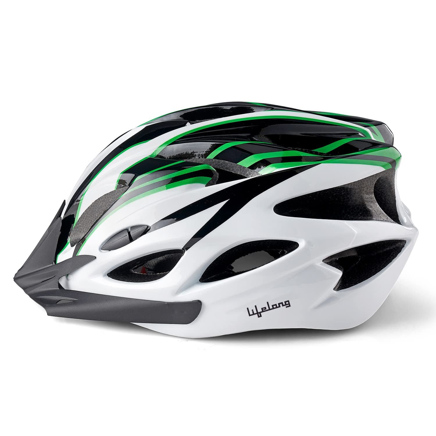 Lifelong Adjustable Cycling Helmet with Detachable Visor @ ₹849