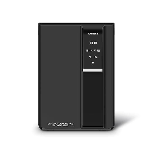 Havells Gracia FAB Alkaline Water Purifier (RO+UV+Alkaline, 6.5L) at ₹21,990 (32% Off) – Amazon