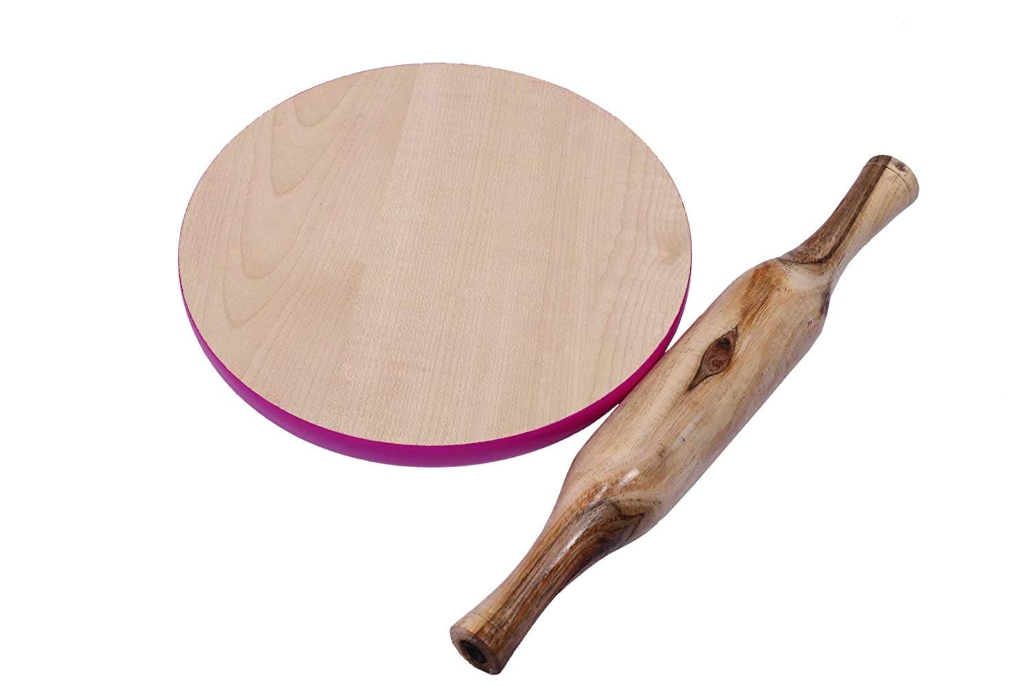 Wooden Chakla Belan Combo Set — Roti Rolling Board & Pin