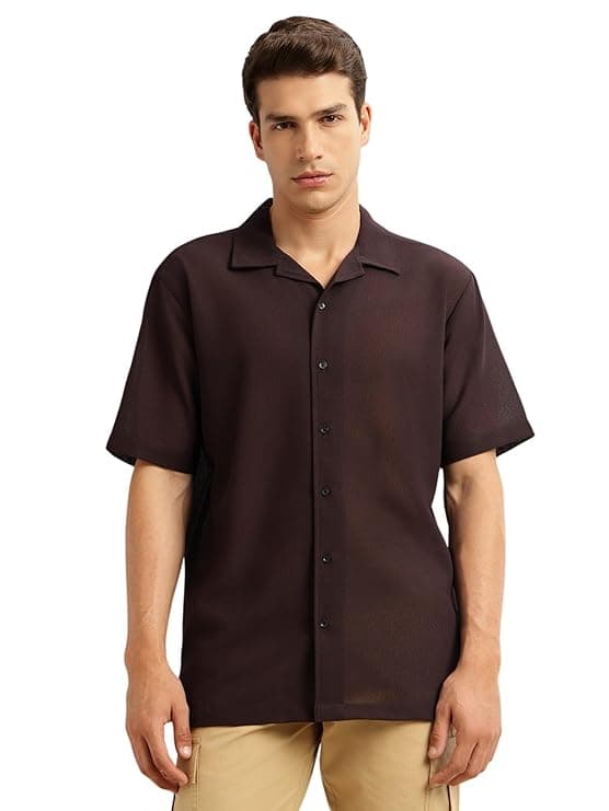 Thomas Scott Men Premium Oversize Fit Casual Shirt (Camp Collar) at ₹299 (92% Off) – Amazon