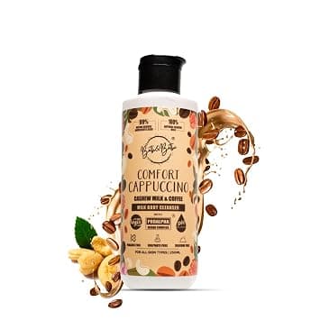 Bath&Bathe Comfort Cappuccino Body Wash Shower Gel | Coffee & Cashew Milk Infused Body Cleanser | 100% Vegan, Natural, Sulfate-Free | Deep H at ₹99 – Amazon