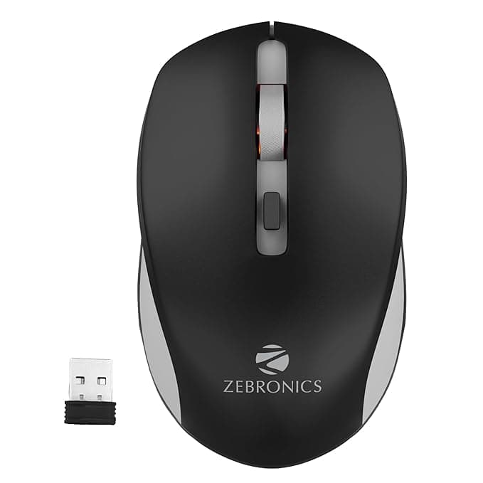 ZEBRONICS Zeb-Jaguar 2.4GHz Wireless Optical Mouse at ₹299 (75% Off) – Amazon