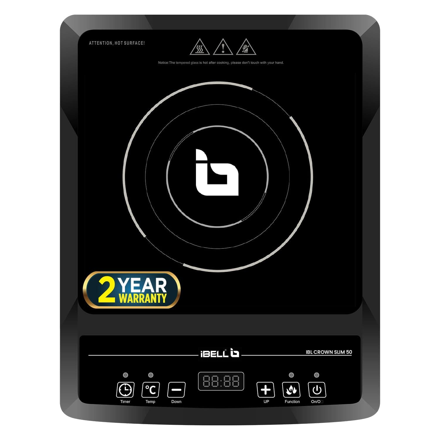 IBELL SLIM50 2000W Induction Cooktop (BIS) @ ₹1990