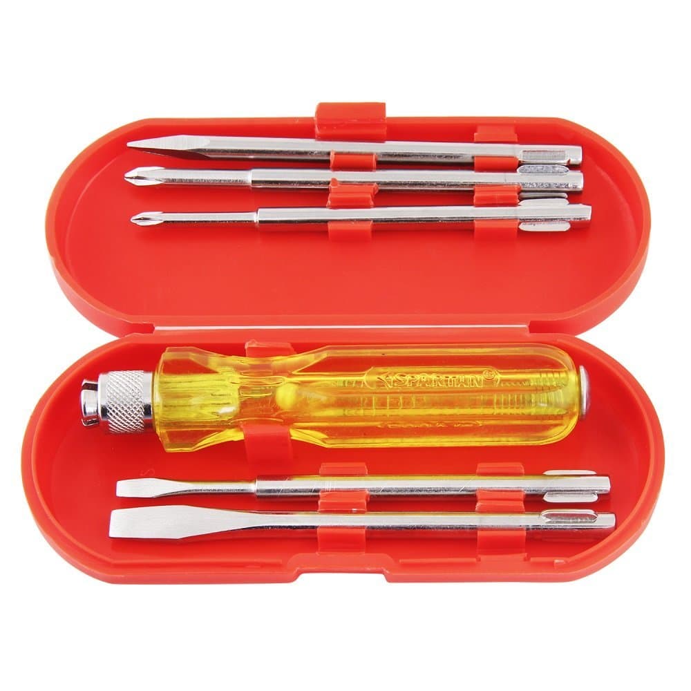 Spartan 5-in-1 Screwdriver Set at ₹169 - Amazon