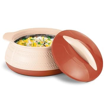 MILTON Adore 2500 Insulated Inner Stainless Steel Casserole, 2.2 litres, Pink | BPA Free | Food Grade | Easy to Carry | Easy to Store | Idea at ₹396 – Amazon