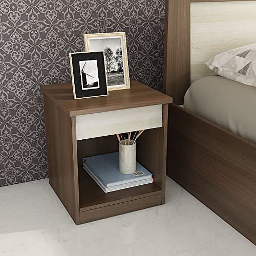 Spacewood Denver Engineered Wood Bedside Table at ₹1225 (72% Off) – Amazon