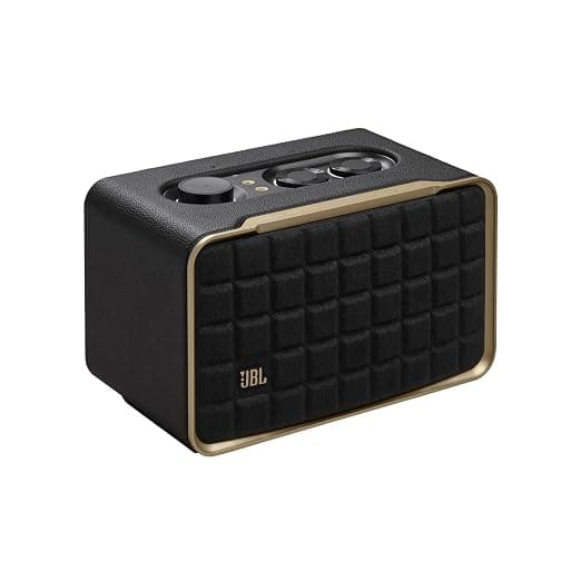 JBL Authentics 200 Smart Home WiFi Speaker (Alexa + Google, Retro) at ₹17,999 (60% Off) – Amazon
