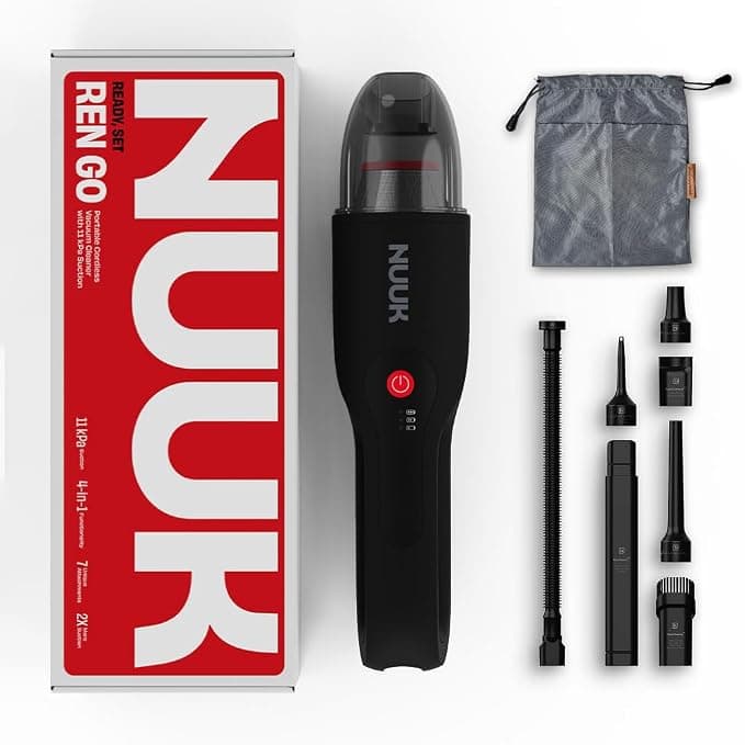NUUK REN GO Cordless Car & Home Vacuum at ₹3,239 (43% Off) – Amazon
