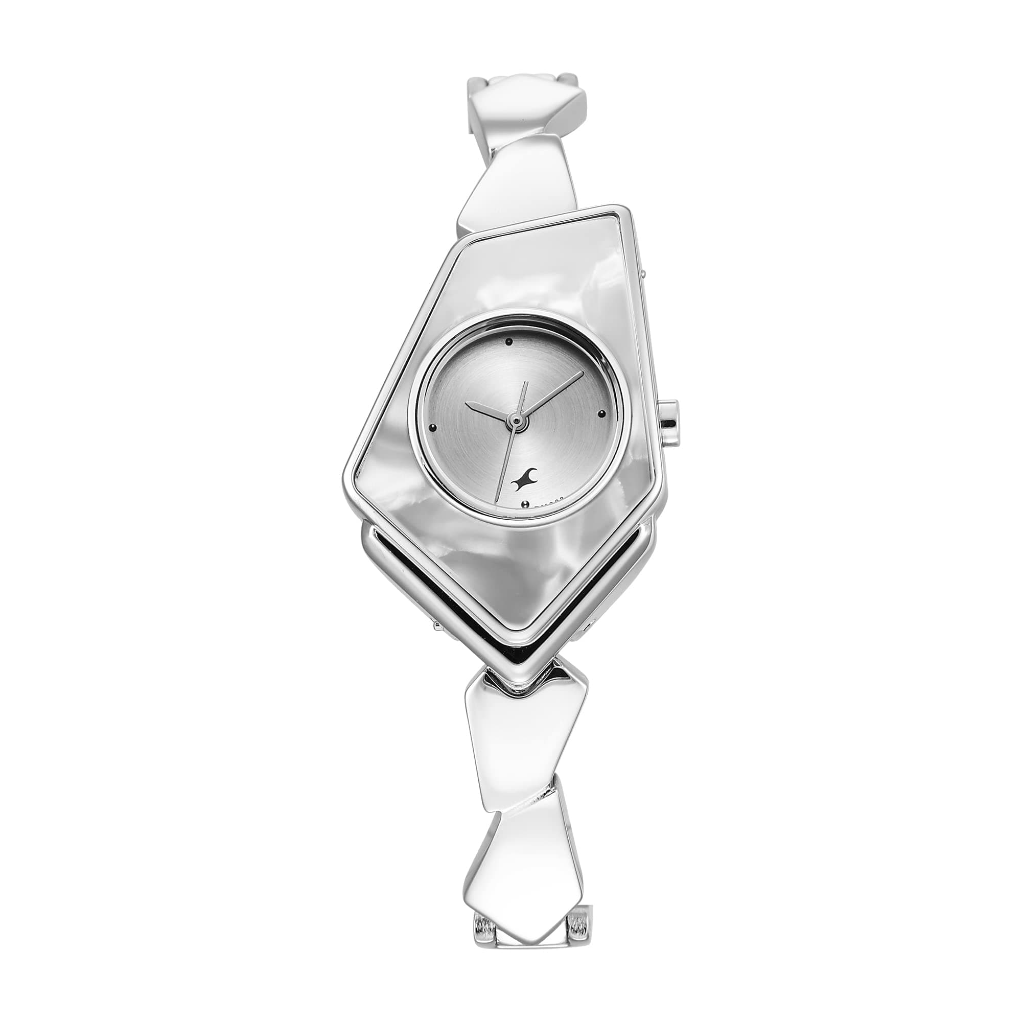 Fastrack Younique Quartz Analog Silver Watch for Girls @ ₹2118