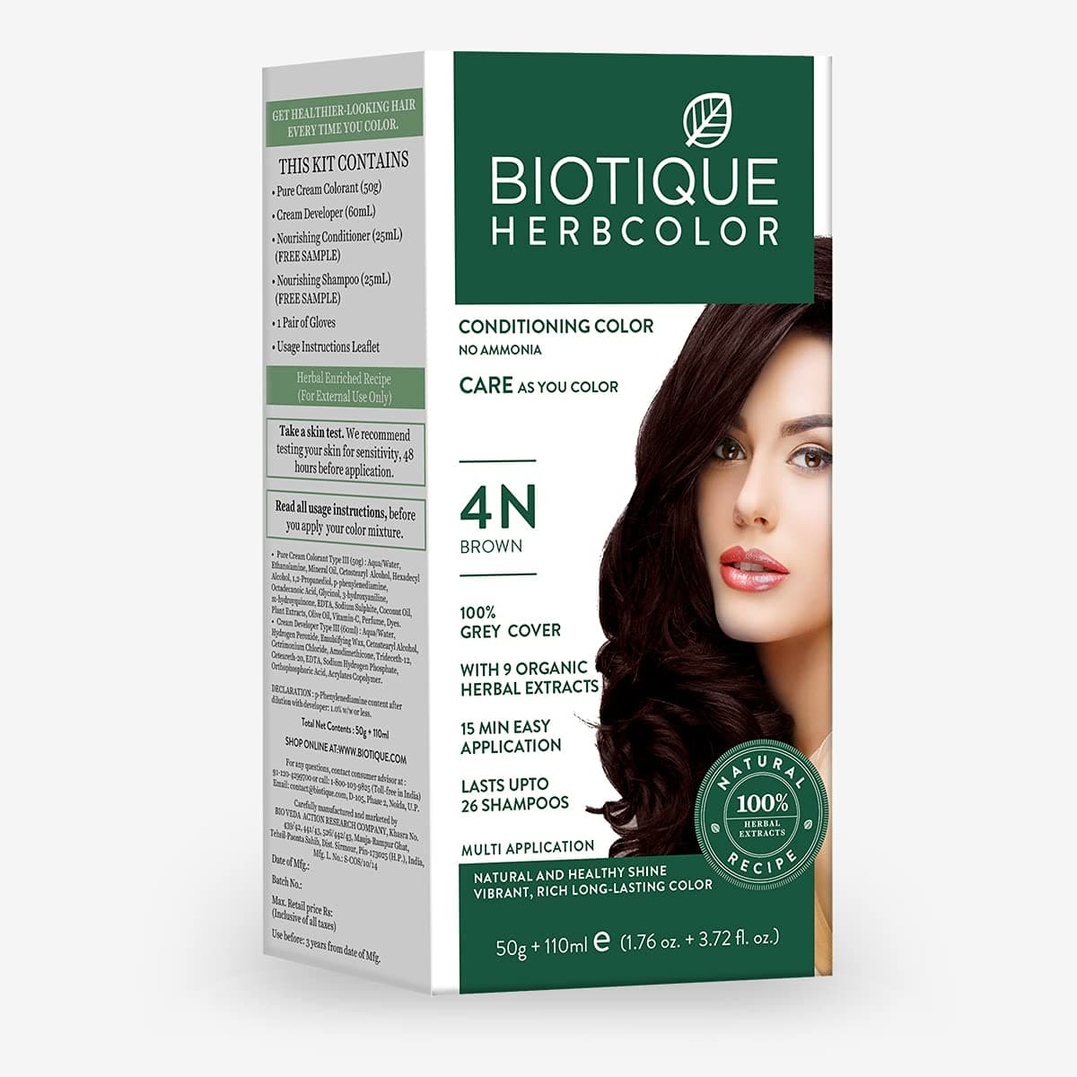 Biotique Herbcolor Ammonia-Free Hair Colour