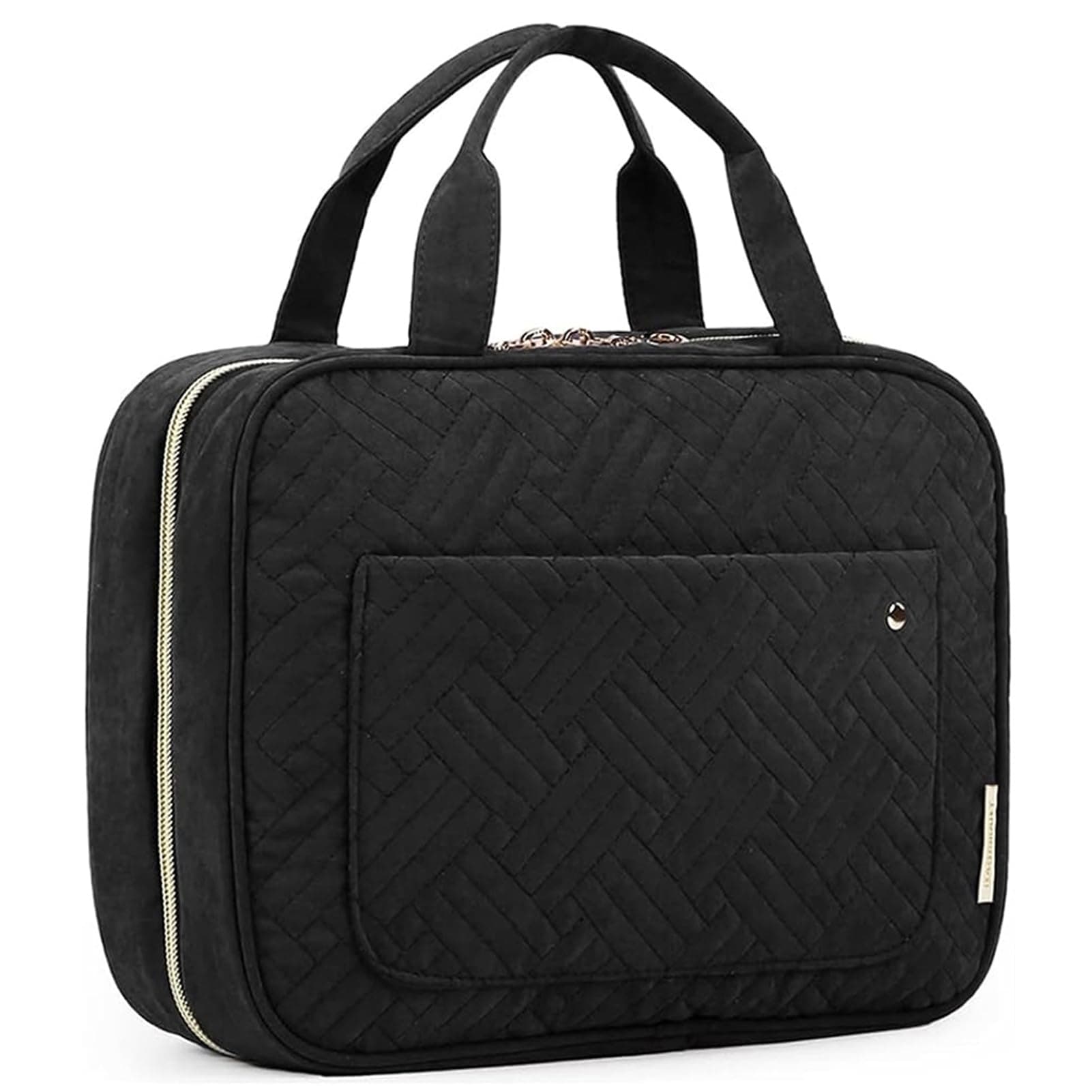 BAGSMART Water-Resistant Travel Toiletry Bag with Hanging Hook at ₹610 (80% Off) – Amazon