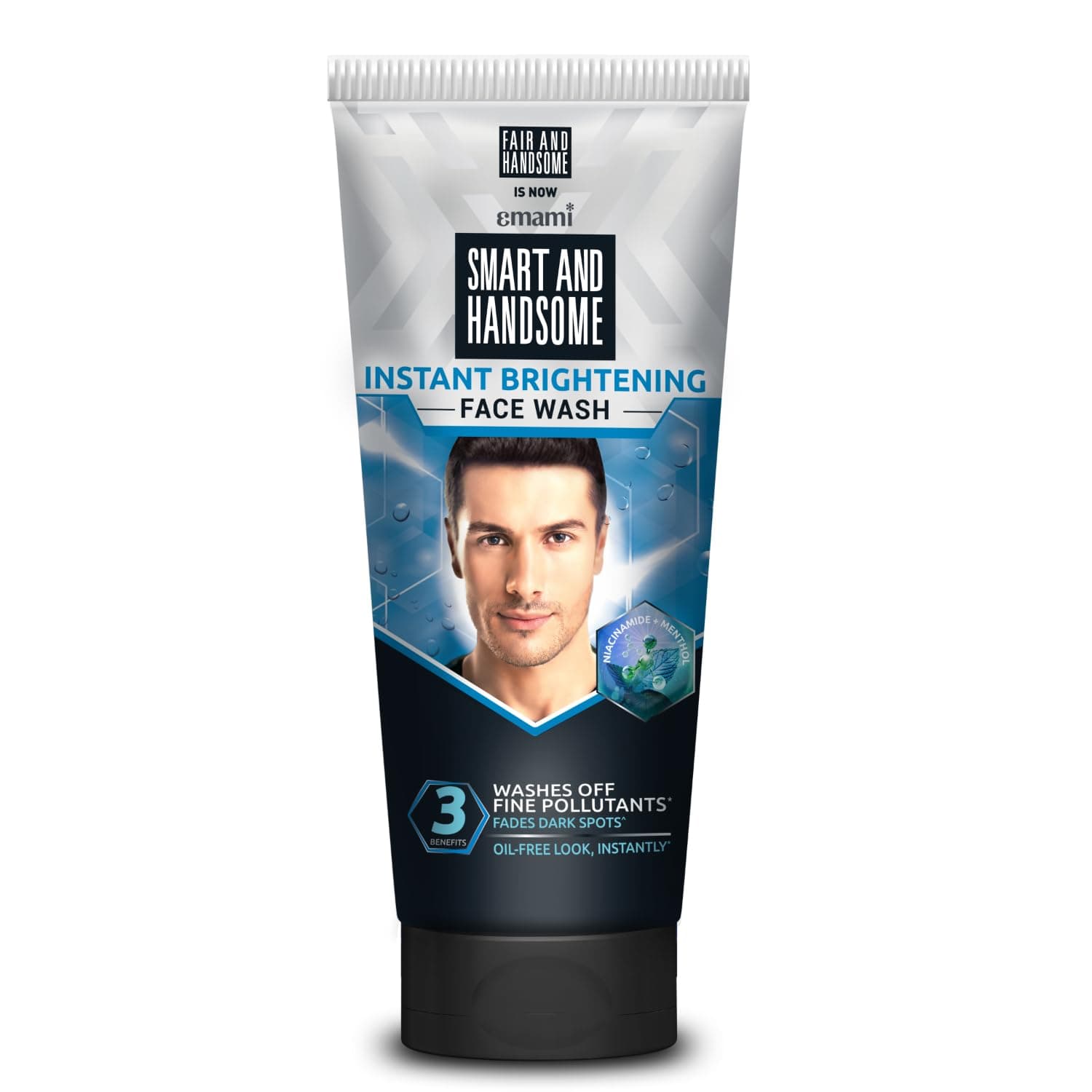 Smart And Handsome Face Wash, 150g, Instant Brightening and Instant Freshness