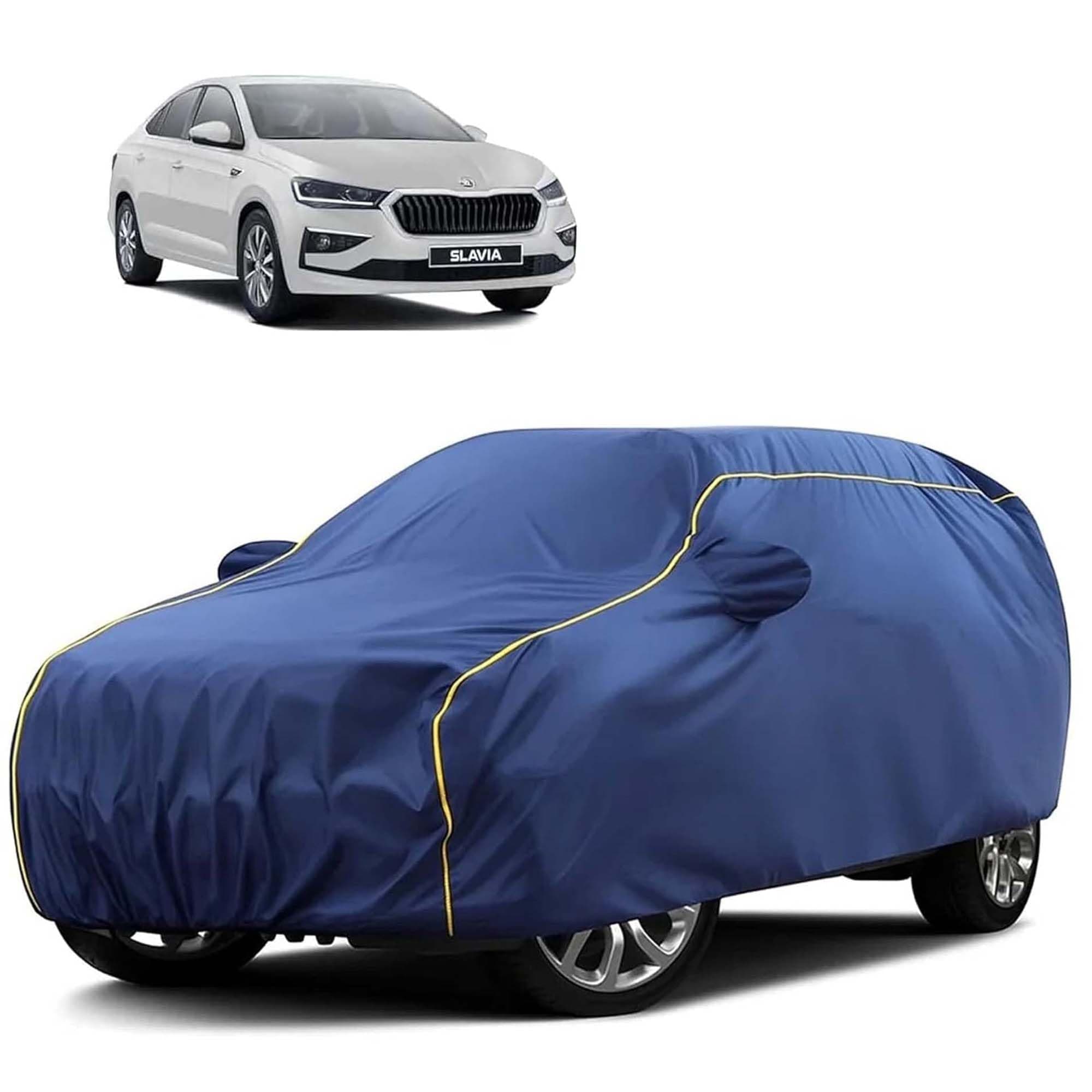 Sulfar 100% Water Resistant Car Body Cover with Mirror Pockets at ₹371 – Amazon