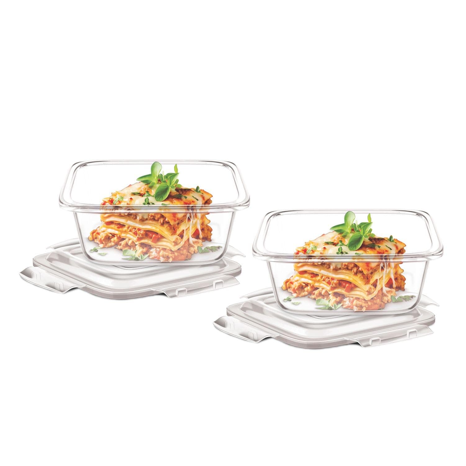 Signoraware Safe Store Airtight Glass Square Containers at ₹293 (57% Off) – Amazon