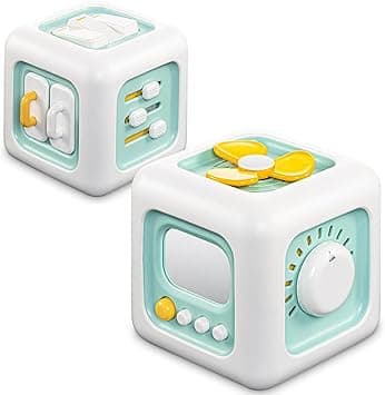 TEC TAVAKKAL Montessori 6 in 1 Baby Sensory Toys for Kids - Educational Learning Shape Sorter Activity Stackable Blocks - Interactive Fine M at ₹379 – Amazon