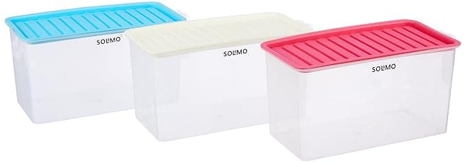 Amazon Solimo Fresho Container 5000ML (Pack of 3) at ₹268 (76% Off) – Amazon