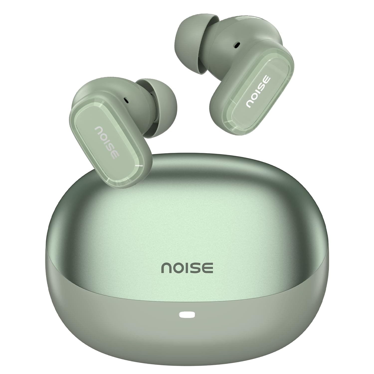 Noise Buds Connect 3 TWS Earbuds — 40H Playtime, Quad Mic ENC (Sage Green)