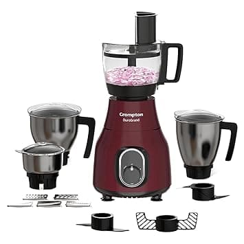 Crompton Duro Grand Plus Food Processor Mixer Grinder 750W @4199 – Amazon