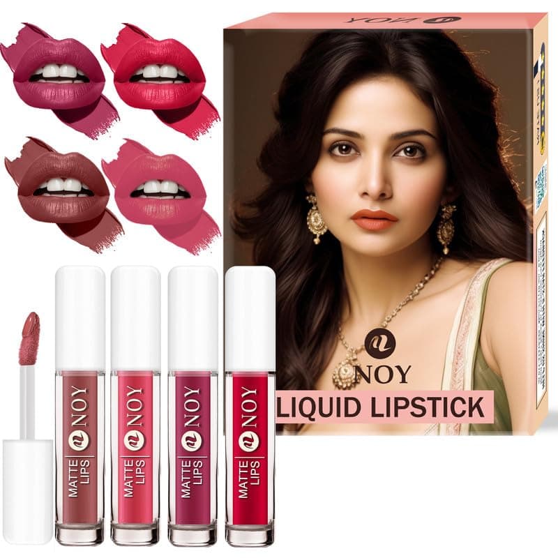 Noy Waterproof Liquid Matte Lipstick, Long-Stay