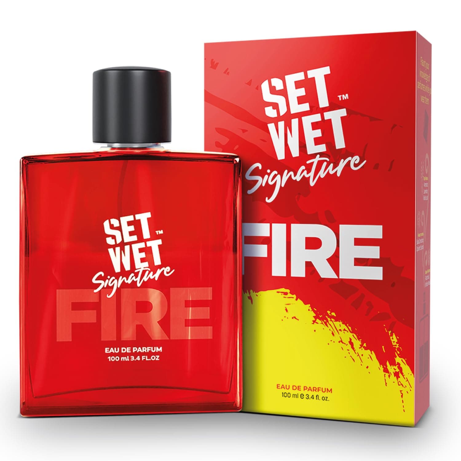 Set Wet Fire Perfume for Men, 100ml (Woody, Long Lasting)